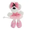 Porte-clés peluche Diddlina en robe ballerina - 15cm