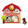 Puzzle musical Copains Ferme 5 pcs