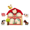 Puzzle musical Copains Ferme 5 pcs