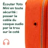 Mini Etui de voyage, Orange