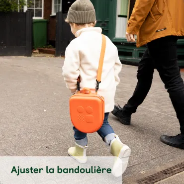 Mini Etui de voyage, Orange