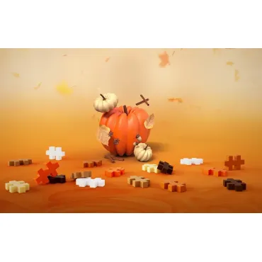 Tube Citrouille épicée - 240 Pcs