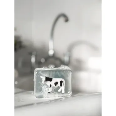 Savon avec figurine - Vache
