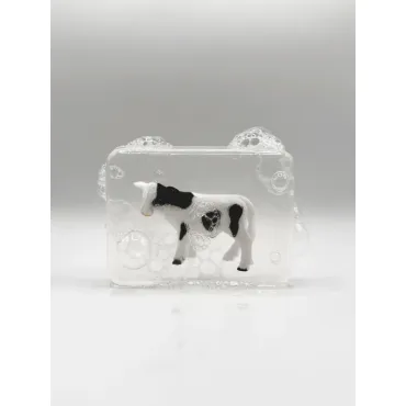 Savon avec figurine - Vache