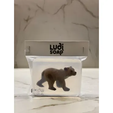 Savon avec figurine - Ours...