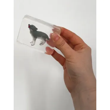 Savon avec figurine - Loup