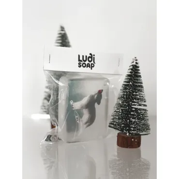 Savon avec figurine - Loup