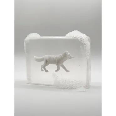 Savon avec figurine - Loup...