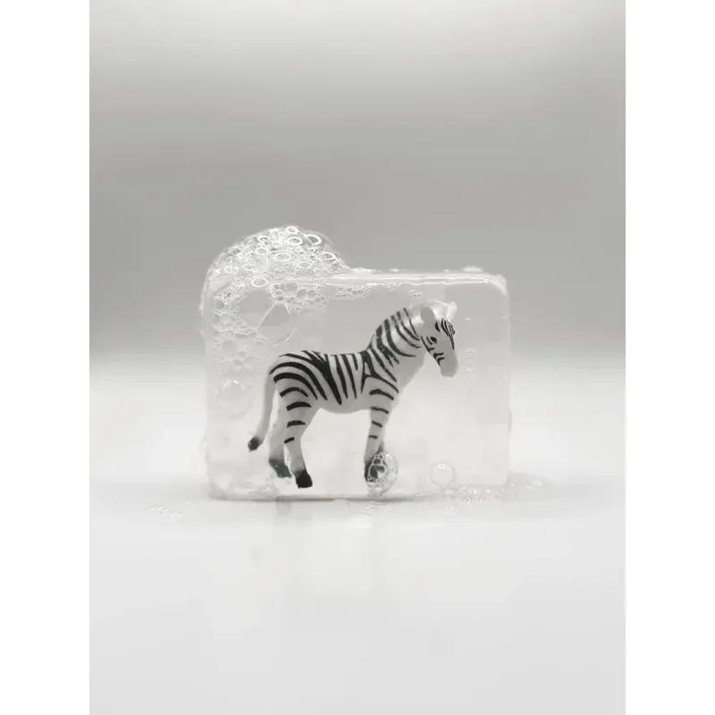 Savon avec figurine - Zébre