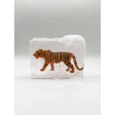 Savon avec figurine - Tigre