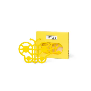 Jouet de dentition - Papillon - Jaune