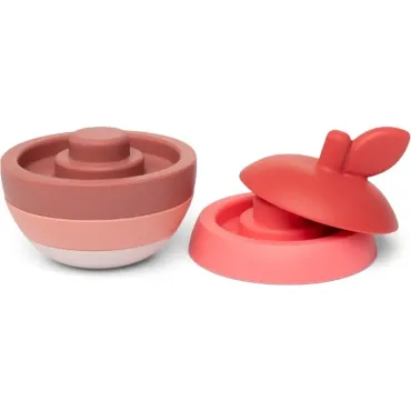 Pomme à empiler - Rouge et rose