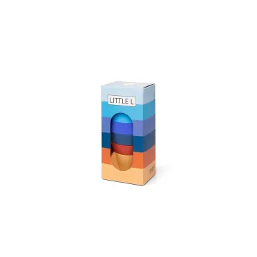 Fusée à empiler -  Bleu et orange