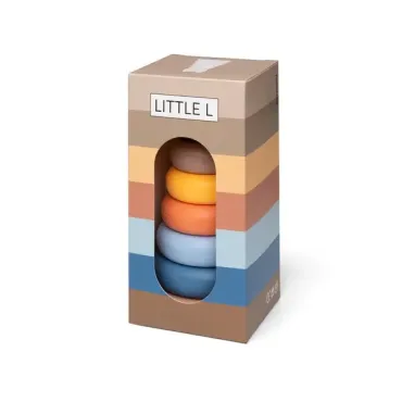 Tour à empiler - Chat - Couleurs pastels