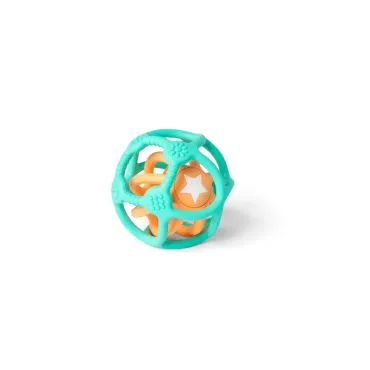 Lot de 2 balles sensorielles - Verte et orange