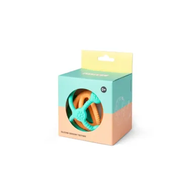 Lot de 2 balles sensorielles - Verte et orange