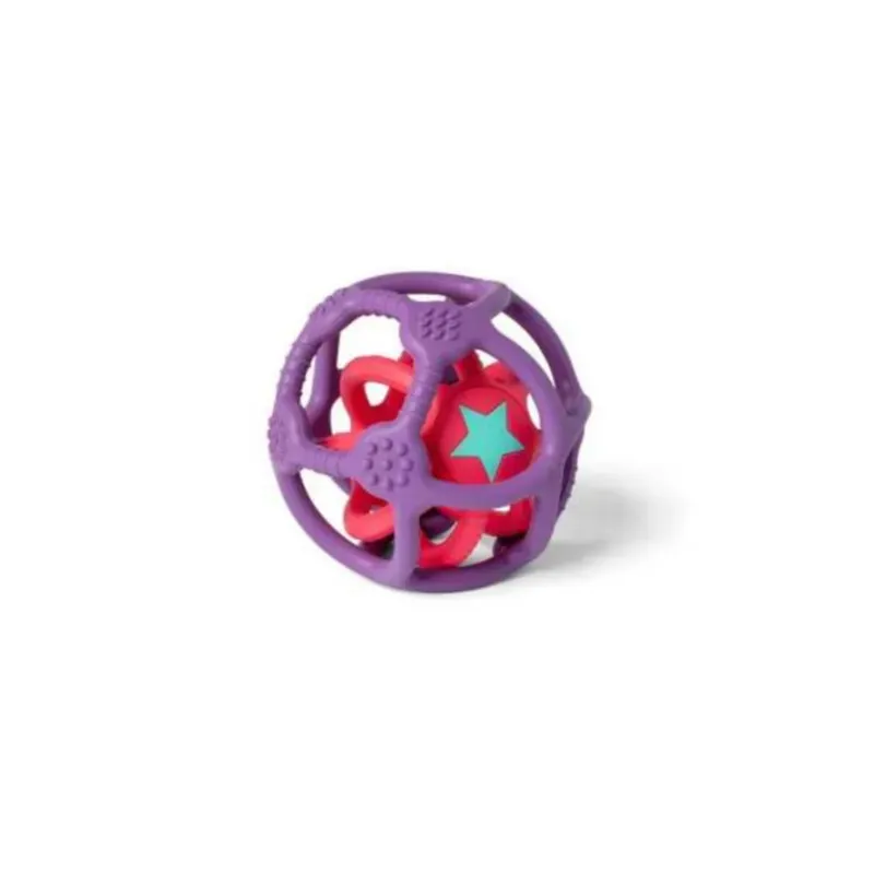 Lot de 2 balles sensorielles - Violette et rose