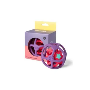 Lot de 2 balles sensorielles - Violette et rose