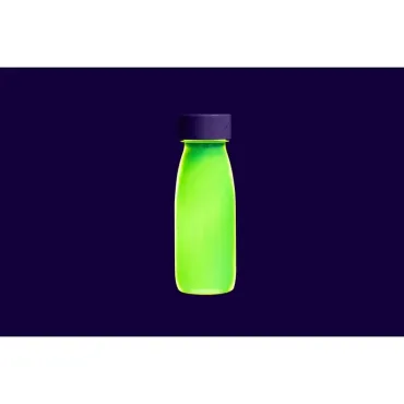 Bouteille sensorielle float - Jaune fluo