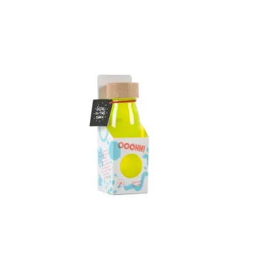 Bouteille sensorielle float - Jaune fluo