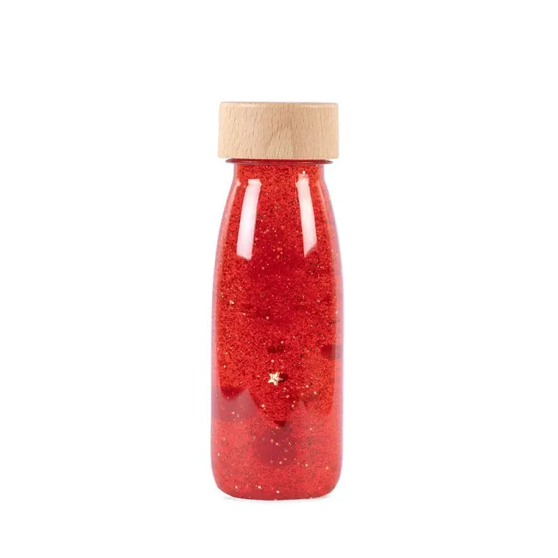 Bouteille sensorielle float - Rouge