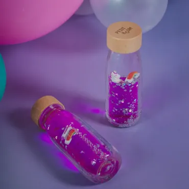 Bouteille sensorielle Move - Arc en ciel magique