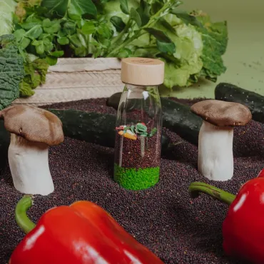 Bouteille sensorielle Learn - Légumes