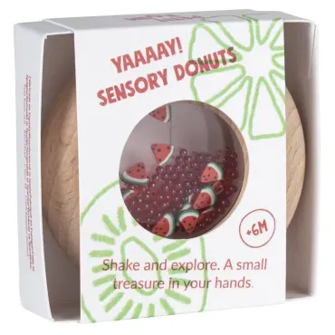 Donuts sensorielle - Pastèque