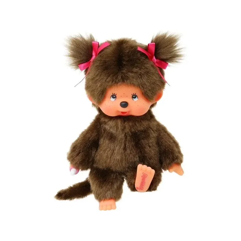 Peluche Monchhichi Original Fille 20 cm