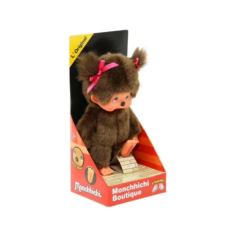 20cm peluche Monchhichi peluche,Monchhichi Anime poupée Peluche, Jouet