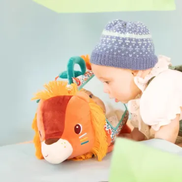 Triangle d'activités miroir Jack le lion