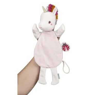 Doudou marionnette phosphorescent Lena