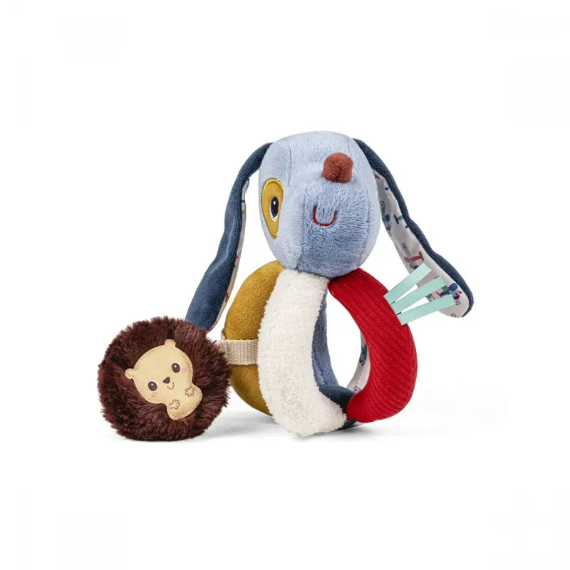 Hochet à poignées Jules le chien