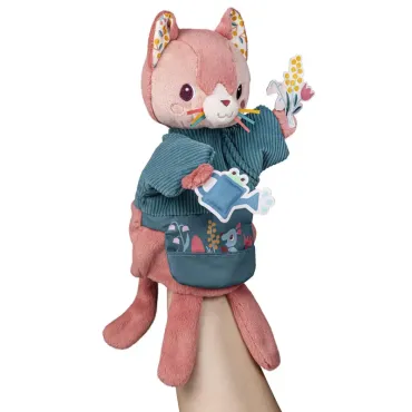 Marionnette à main Jeanne le chat