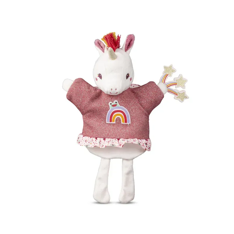 Marionnette à main Lena la licorne