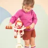 Poupée en tissu et siège vélo Lena