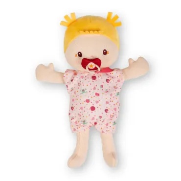 Poupée en tissu et siège vélo Lena