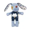 Peluche phosphorescente et livre en tissu Jules le chien