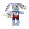 Peluche phosphorescente et livre en tissu Jules le chien