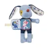 Peluche phosphorescente et livre en tissu Jules le chien
