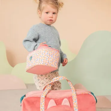 Trousse de toilette enfant Jeanne le chat
