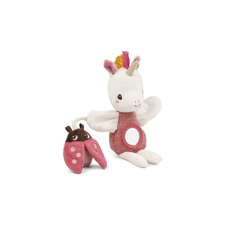 Marionnette a doigts Lena la licorne