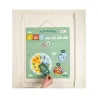 Calendrier enfant en tissu "Au fil du temps"