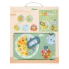 Calendrier enfant en tissu "Au fil du temps"