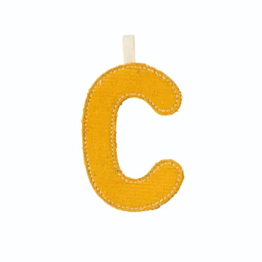 Lettre C en tissu...