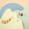 Lettre F en tissu phosphorescente