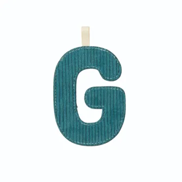 Lettre G en tissu...