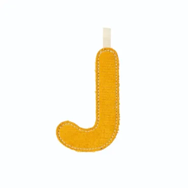 Lettre J en tissu...