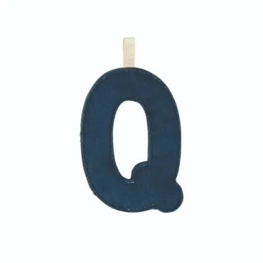 Lettre Q en tissu...