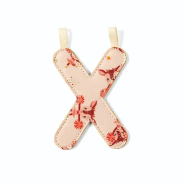 Lettre X en tissu...